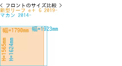 #新型リーフ e＋ G 2019- + マカン 2014-